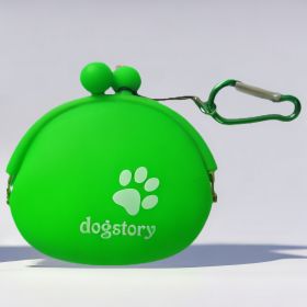 Silicone Pet Snack Bag Solid Color