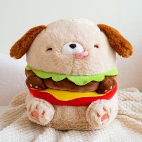 Creative Hot Dog Hamburger Dog Doll Cartoon