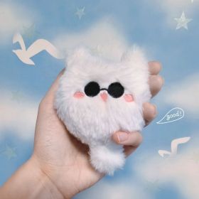 Cat Embroidery Plush Doll Pendant Cute Toy Doll